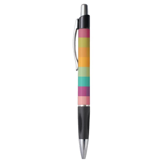 Abstract geometric pattern pen (Top (Vertical))