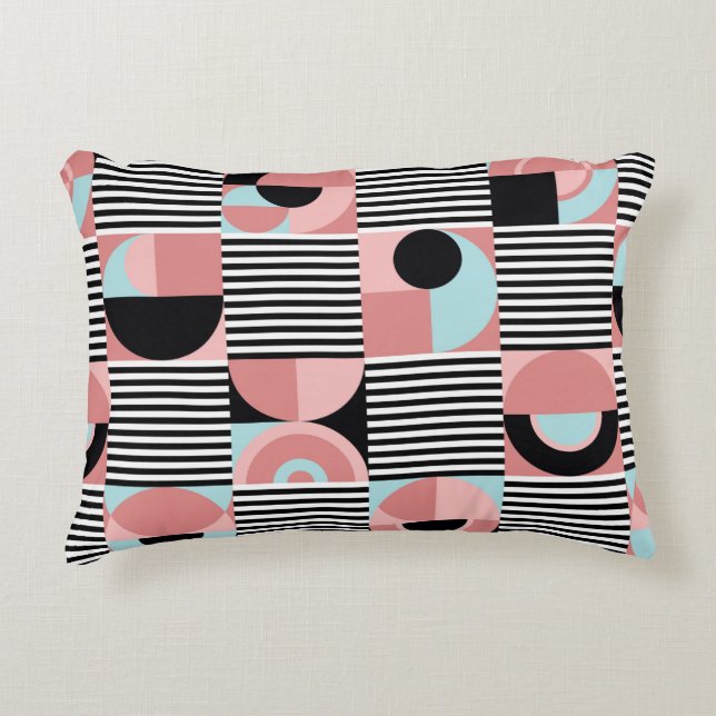 Abstract geometric pattern. Seamless modern print  Accent Pillow (Front)