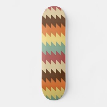 Abstract Geometric Pattern Skateboard by ImGEEE at Zazzle