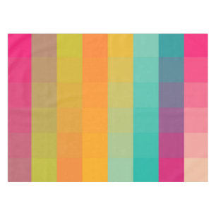 Abstract geometric pattern tablecloth