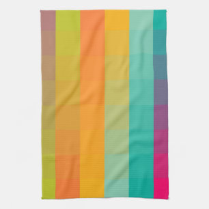 Abstract geometric pattern towel
