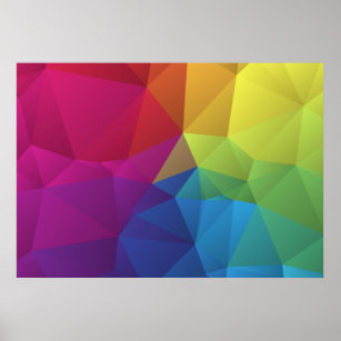 triangle design posters photo prints zazzle