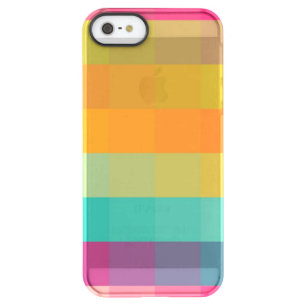 Abstract geometric pattern permafrost iPhone SE/5/5s case