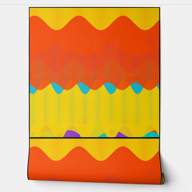 Abstract Geometric Pattern Wallpaper  (Unrolling)