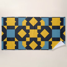 Abstract Geometric Pattern with Vibrant Colors