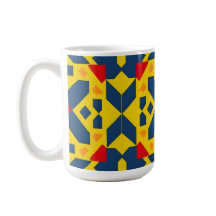 Abstract Geometric Pattern with Vibrant Colors