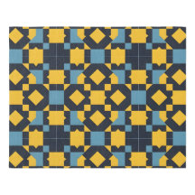 Abstract Geometric Pattern with Vibrant Colors