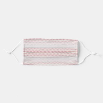Abstract Geometric Pink Adult Cloth Face Mask by capturedbyKC at Zazzle