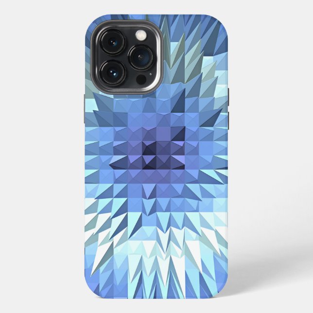 abstract geometric poligonal texture iphone case (Back)