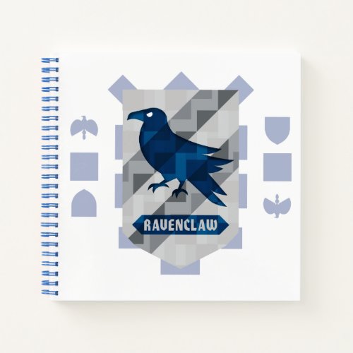 Abstract Geometric RAVENCLAW Crest Notebook