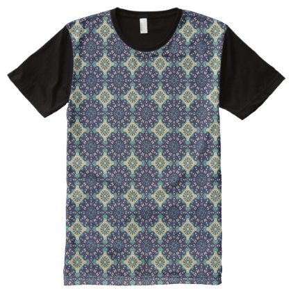 Abstract geometric retro seamless pattern All-Over-Print shirt