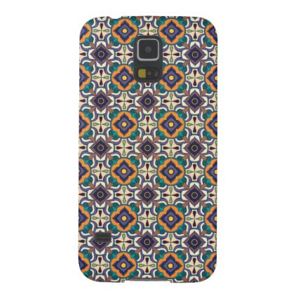 Abstract geometric retro seamless pattern case for galaxy s5