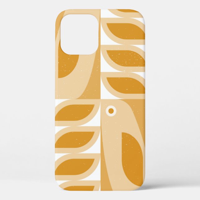 Abstract geometric retro seamless pattern Case-Mate iPhone case (Back)
