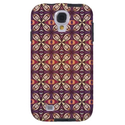 Abstract geometric retro seamless pattern galaxy s4 case