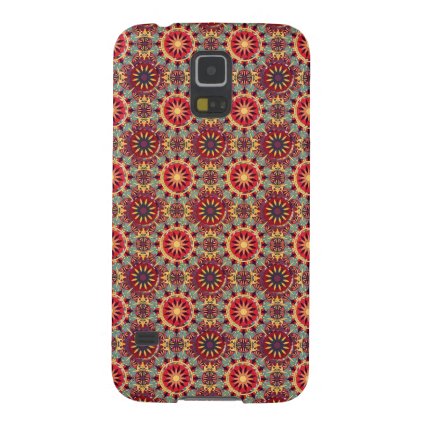 Abstract geometric retro seamless pattern galaxy s5 cover