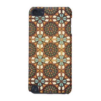 Abstract geometric retro seamless pattern iPod touch 5G case