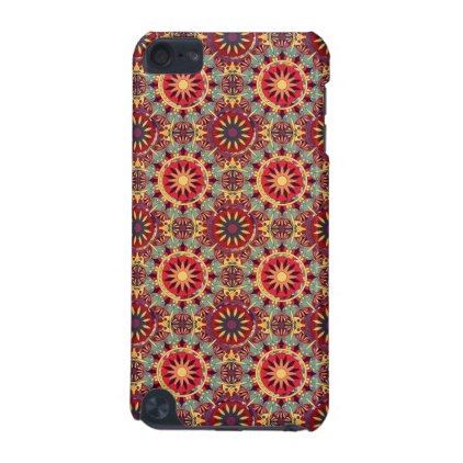 Abstract geometric retro seamless pattern iPod touch 5G cover