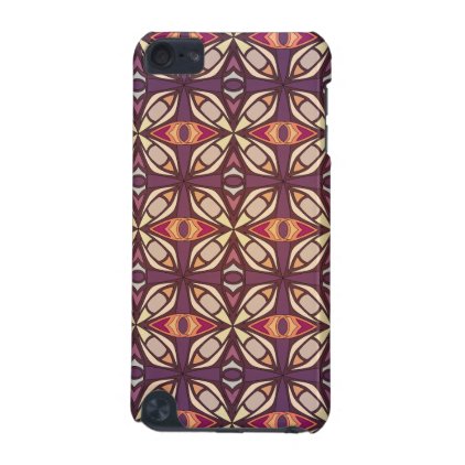 Abstract geometric retro seamless pattern iPod touch 5G cover