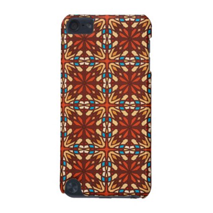 Abstract geometric retro seamless pattern iPod touch (5th generation) case