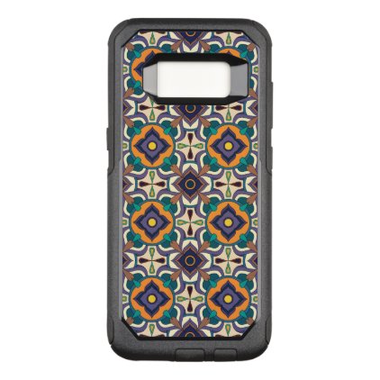 Abstract geometric retro seamless pattern OtterBox commuter samsung galaxy s8 case