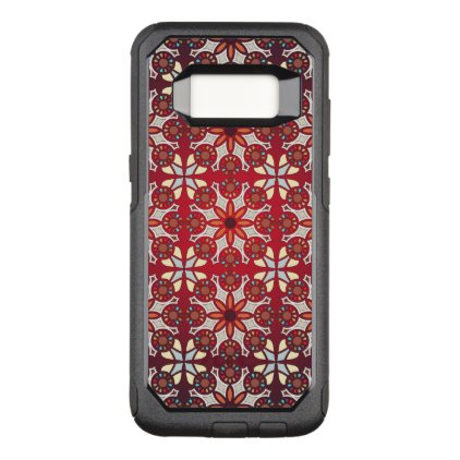 Abstract geometric retro seamless pattern OtterBox commuter samsung galaxy s8 case