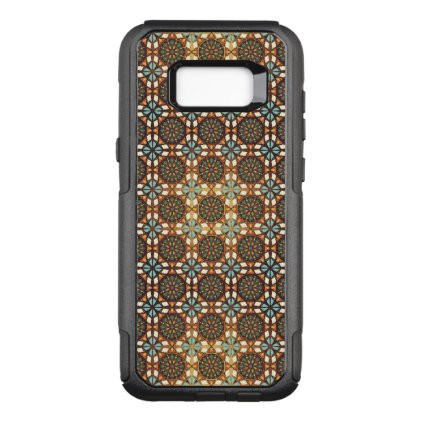 Abstract geometric retro seamless pattern OtterBox commuter samsung galaxy s8+ case