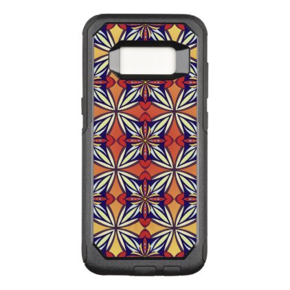 Abstract geometric retro seamless pattern OtterBox commuter samsung galaxy s8 case