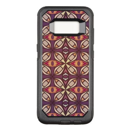 Abstract geometric retro seamless pattern OtterBox commuter samsung galaxy s8 case