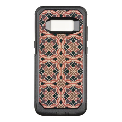 Abstract geometric retro seamless pattern OtterBox commuter samsung galaxy s8 case