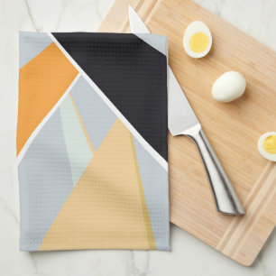 Abstract Geometric Shape 2 Kitchen Towel