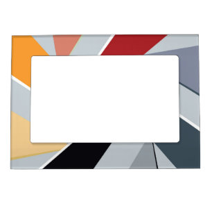 Abstract Geometric Shape 2 Magnetic Frame