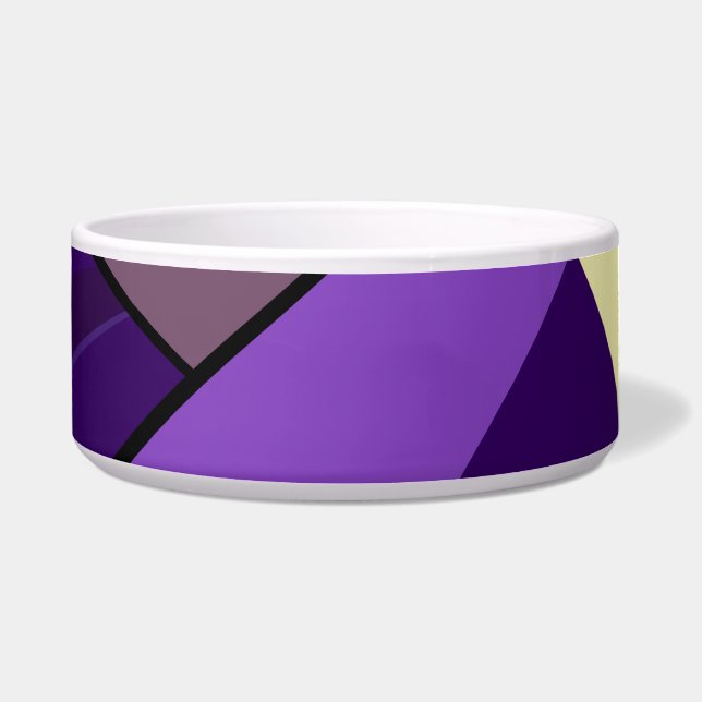 Abstract Geometric Shape 5 Bowl (Front)
