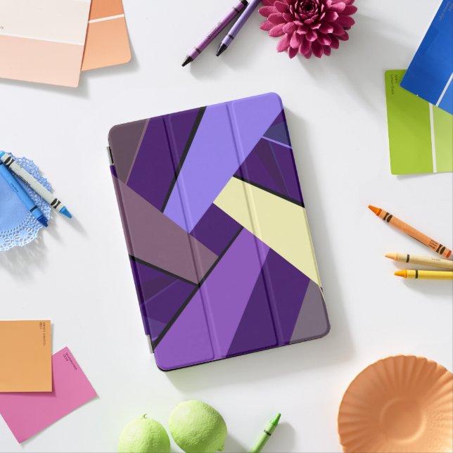 Abstract Geometric Shape 5 iPad Pro Cover (Desk)