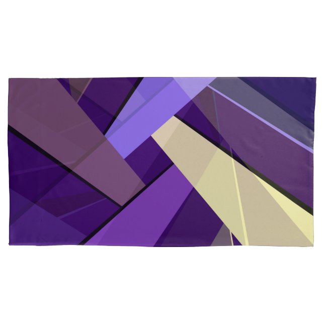 Abstract Geometric Shape 5 Pillow Case (Front)