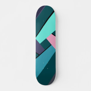 Abstract Geometric Shape 6 Skateboard