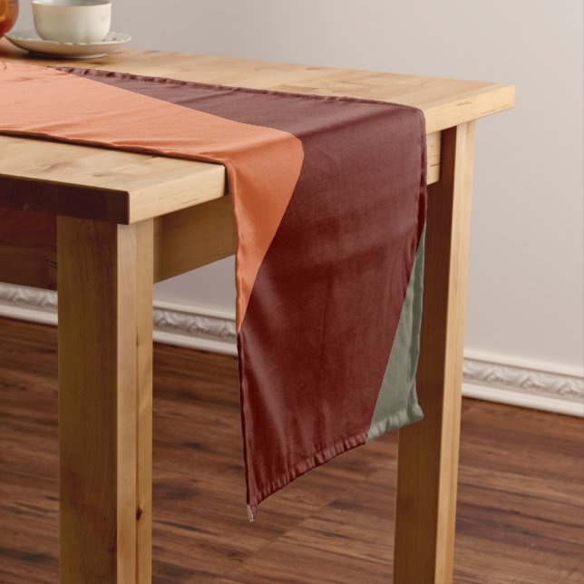 Abstract Geometric Shape 7 Short Table Runner (In Situ)