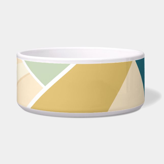 Abstract Geometric Shape Bowl (Front)