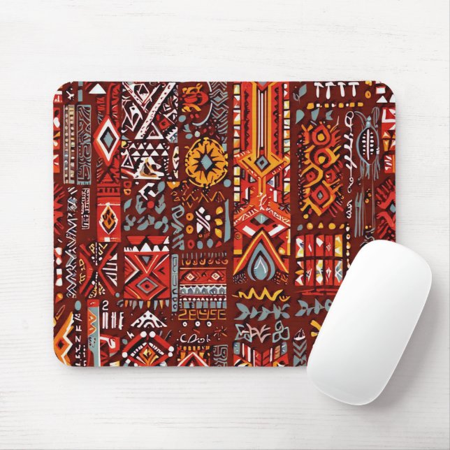 Abstract geometric surface artwork 1224 - Mousepad (With Mouse)