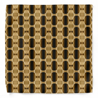 Abstract geometric texture bandana