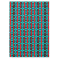 Abstract geometric texture tablecloth