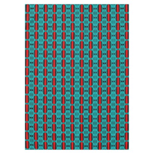 Abstract geometric texture tablecloth