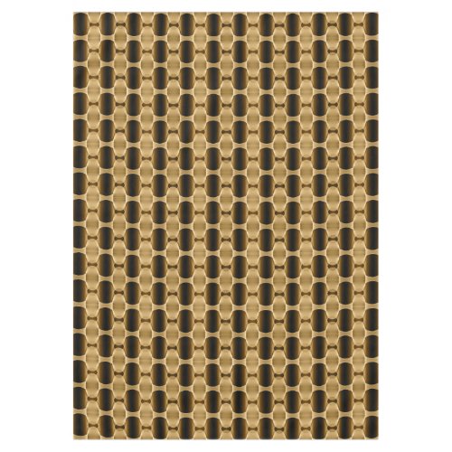 Abstract geometric texture tablecloth