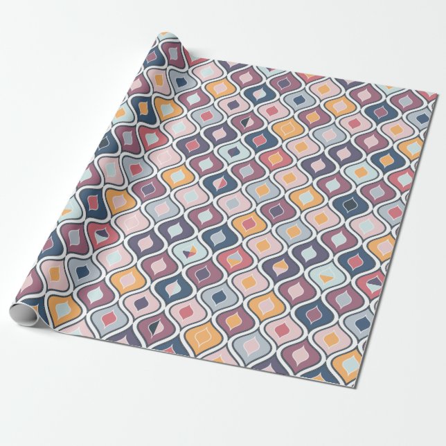 Abstract Geometric Trend Wrap Paper (Unrolled)