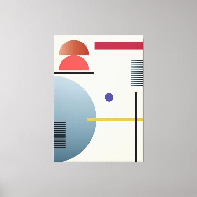 Abstract geometric wall art  (Front)