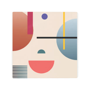 Abstract geometric wall art