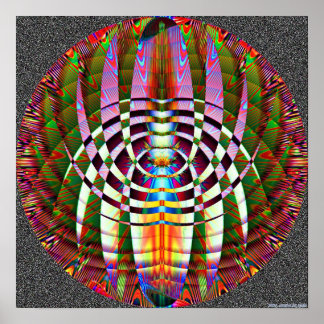 Abstract Geometry 3.2b Poster
