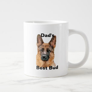 Abstract German Shepard Specialty Mug