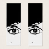 Abstract Girls Face Bookmark (Front & Back)