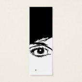 Abstract Girls Face Bookmark (Back)