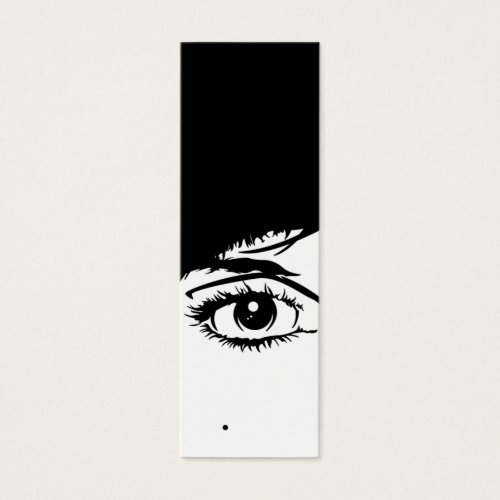 Abstract Girls Face Bookmark Business Cards